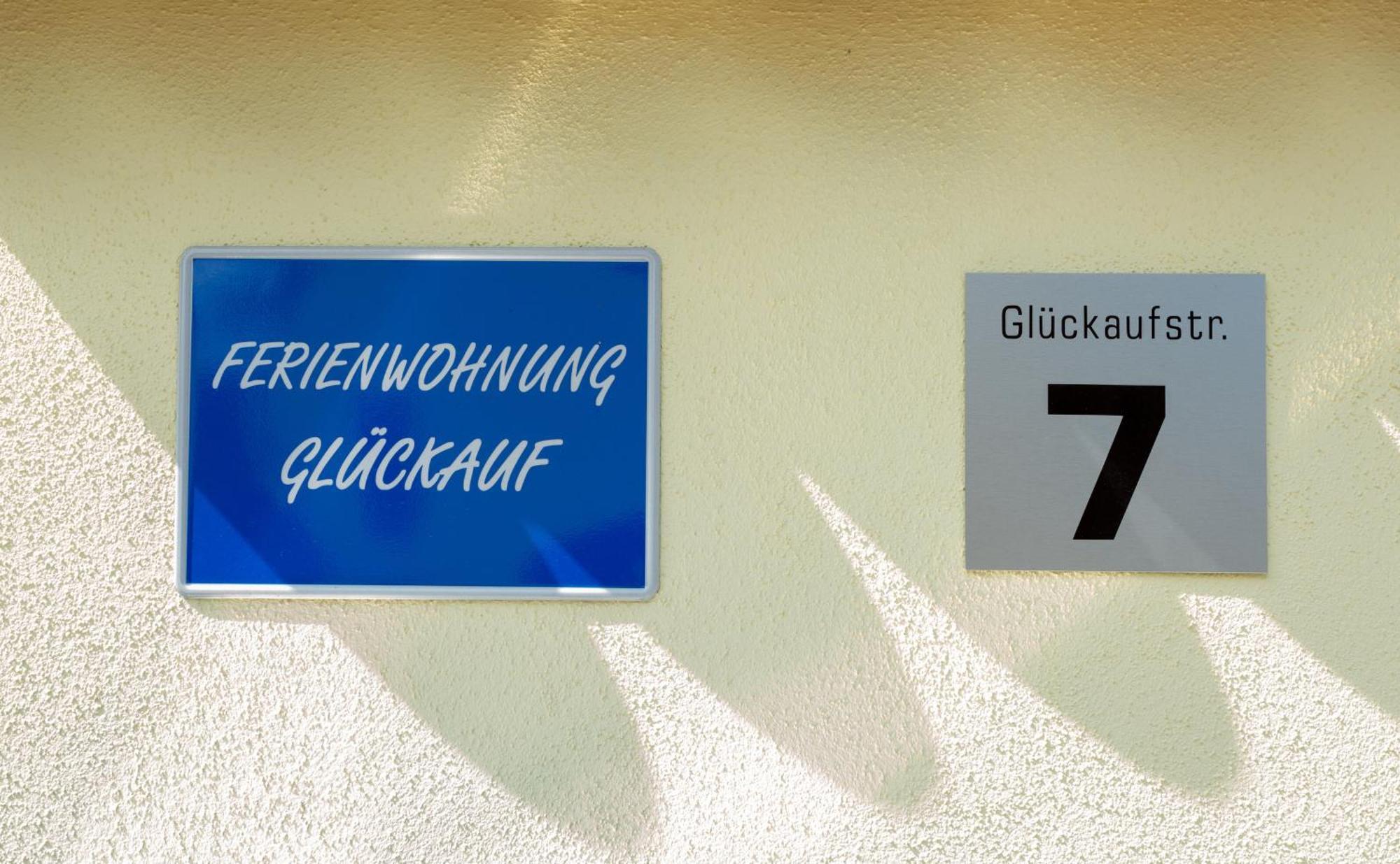 Ferienwohnung Glueckauf 파이팅 외부 사진