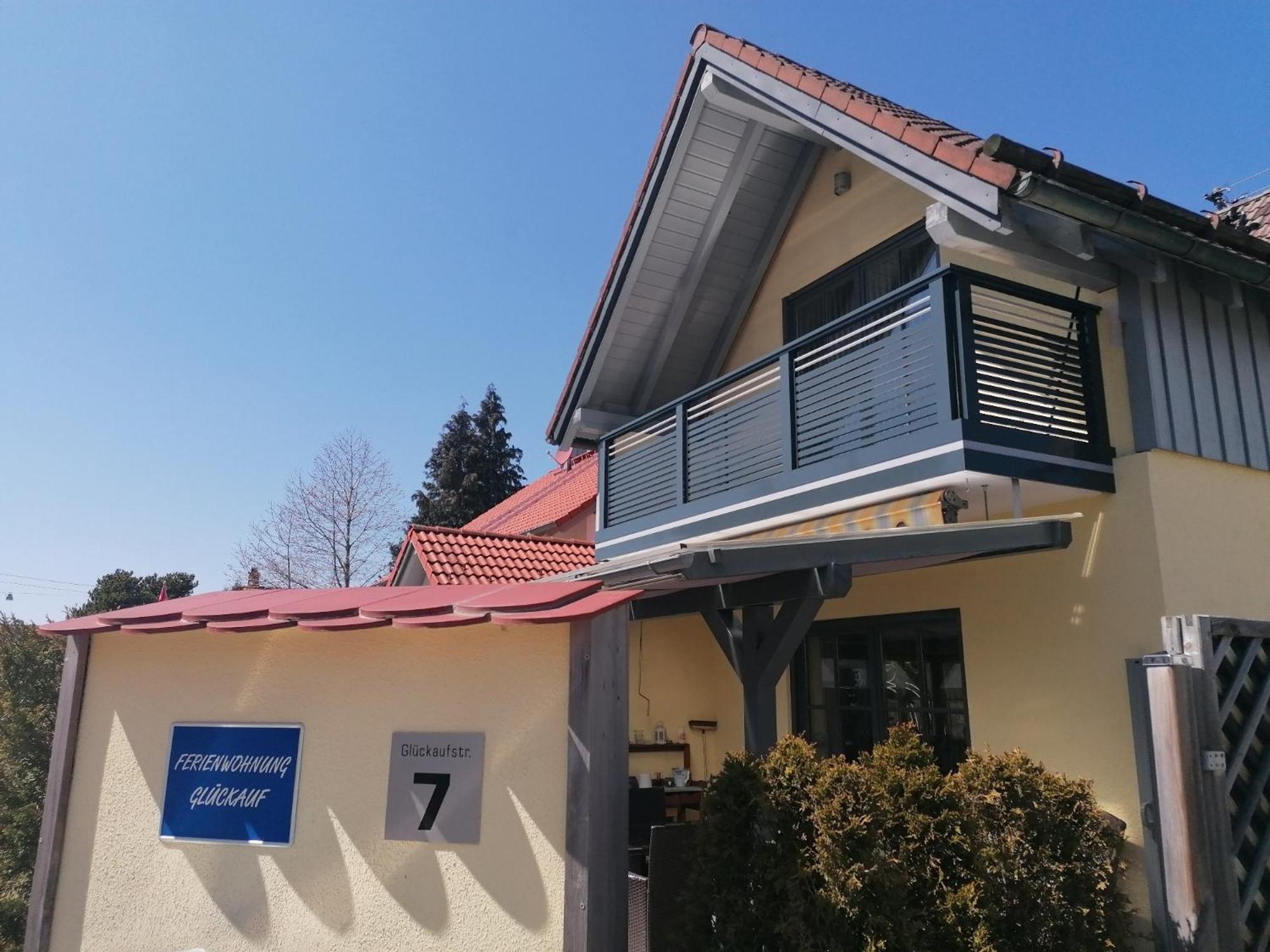 Ferienwohnung Glueckauf 파이팅 외부 사진